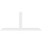 Ekena Millwork Portland Architectural Grade PVC Gable Bracket, 108"W x 49 1/2"H x 6"D x 6"F, 11/12 Pitch GBP108X50X0606POR00 - alternate 5